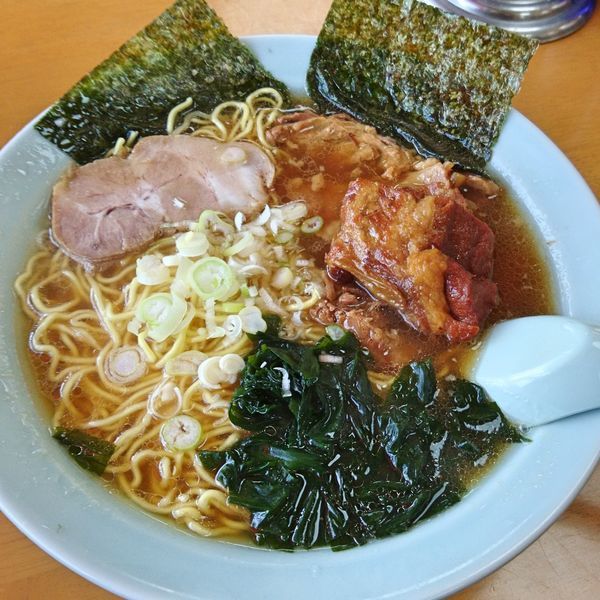 「醤油650　なん骨200　※麺硬め」@ラーメンショップ 大神保店の写真