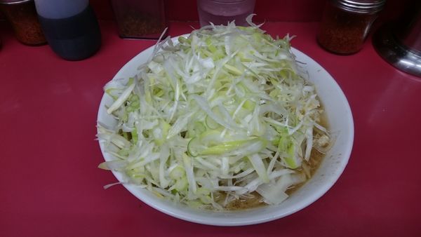 「小ラーメン＋ネギ」@ラーメン二郎 桜台駅前店の写真