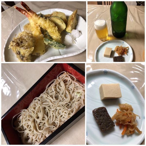 「せいろ　700円＋天麩羅盛り合わせ」@あまのの写真