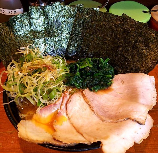 「チャーシュー麺 海苔&ネギ」@末廣家の写真