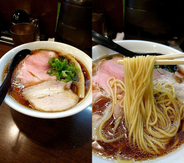 「限定『鴨脂醤油そば+中盛(￥850+100)』」@ラーメン 大山家 昭島店の写真