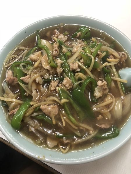 「肉そば大盛り」@まこと食堂の写真