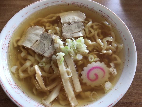「極太手打ちラーメン」@食堂なまえの写真