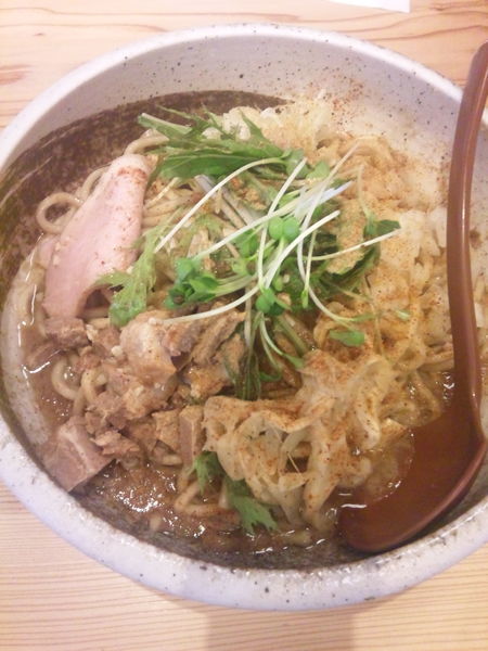 「まぜそば中800円」@麺通 伊武記の写真