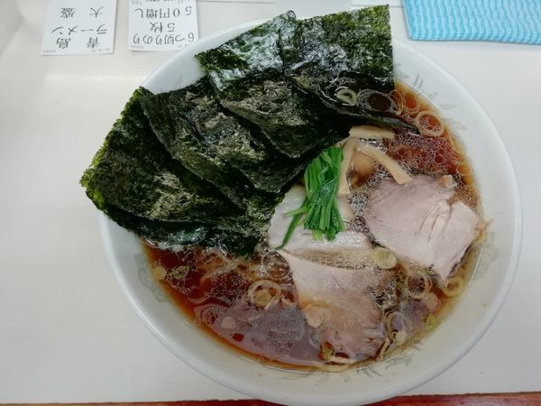 「ラーメン大硬め＋のり」@青島食堂 秋葉原店の写真