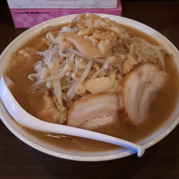 「ラーメン大(800円)＋豚1枚(50円)」@RAMEN NOROSHI 東大宮の写真