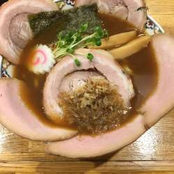 鬼煮干しラーメン+チャーシュー(ミックス)1050円