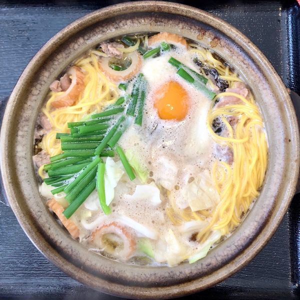 「鍋焼きラーメン (700円)」@鍋焼きラーメン のがろ~ 須崎本店の写真
