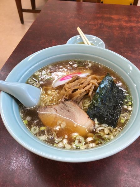 「ラーメン 470円 税」@正華 花畑店の写真