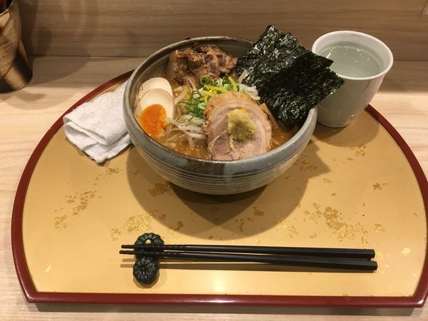 「特製 炙り濃厚味噌」@麺屋 音 別邸の写真