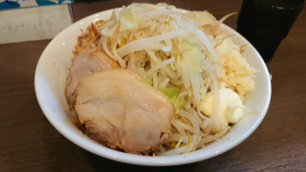 「汁なし(全まし)」@RAMEN NOROSHI 東大宮の写真