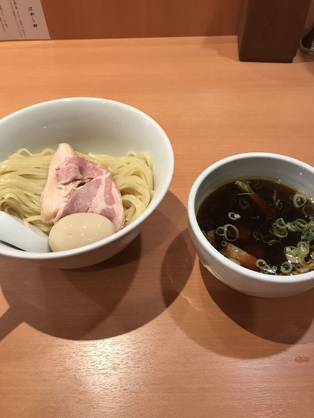 「味玉つけ麺」@らぁ麺 はやし田 池袋店の写真