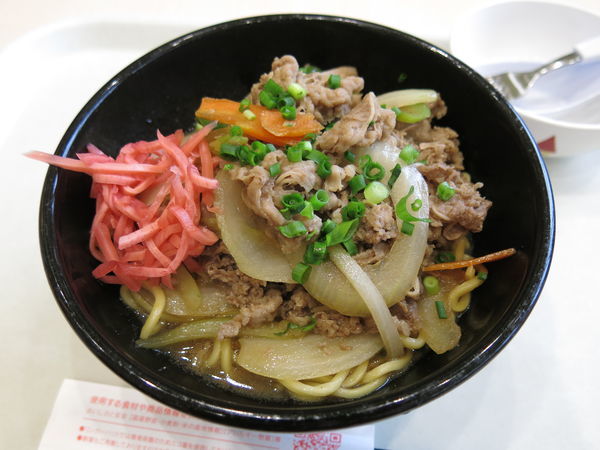 「牛・がっつりまぜめん：799円」@リンガーハット アリオ西新井店の写真