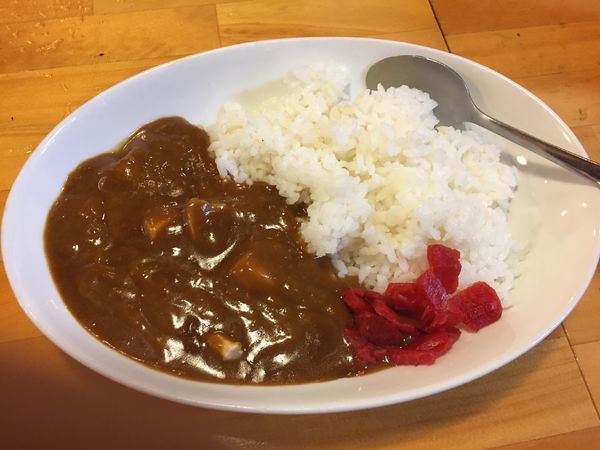 「鶏カレー¥490」@大衆食堂 築地屋の写真