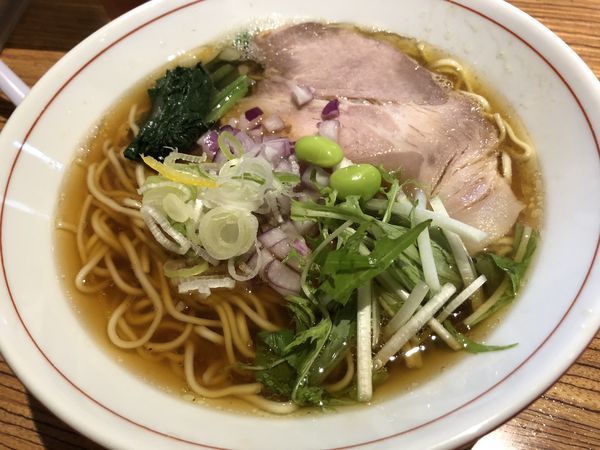 「シビ醤油そば 800円」@niboの写真