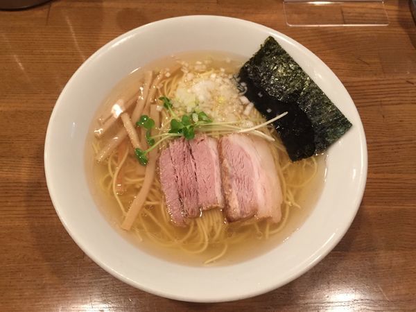 「塩らーめん680円」@らーめん雅ノ屋の写真