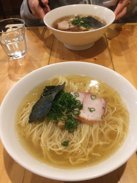 「支那そば 白」@支那そば 大和 稲荷町本店の写真