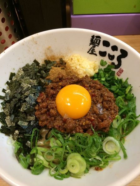 「台湾まぜそば830円」@麺屋 こころ 大岡山本店の写真