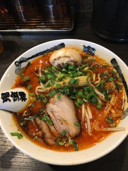 「カラシビ味噌ラーメン 玉子」@カラシビ味噌らー麺 鬼金棒の写真