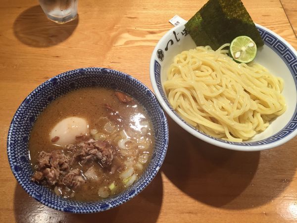 「濃厚豚崩しつけ麺」@つじ田 日本橋八重洲店の写真