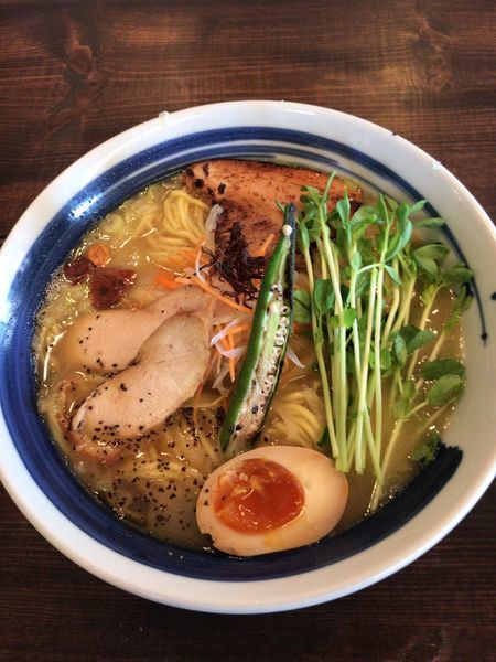 「鶏白湯 煮干しラーメン」@麺屋 秀ちゃんの写真