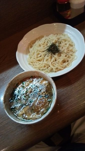 「チャーシューつけ麺９５０円」@らーめん・手のし餃子 池之端 松島の写真