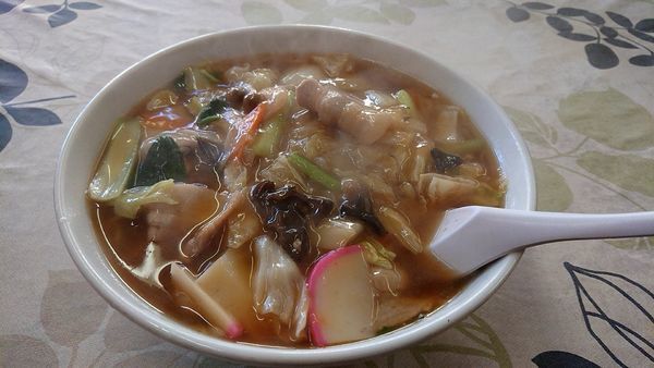 「広東麺(肉そば)800円」@慶修の写真