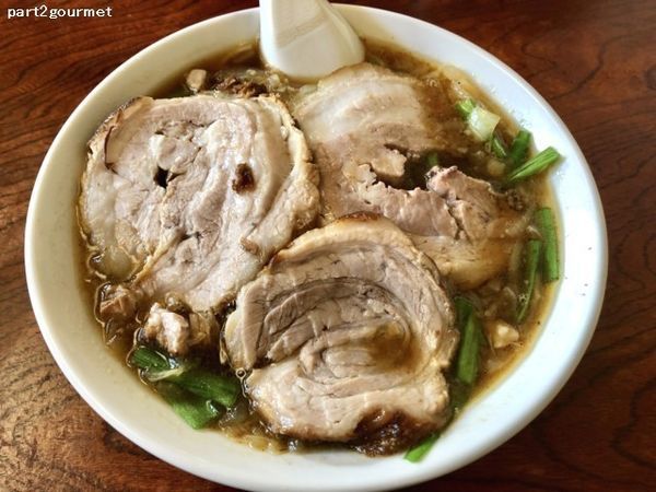 「しょうゆらんしゅうめん チューシュー入り (910円)」@御食事処 やちよの写真