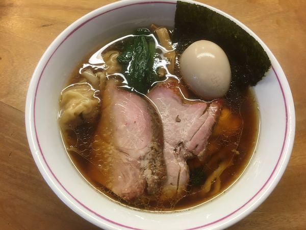 「特中華そば1000円」@白河手打中華そば  一番いちばんの写真