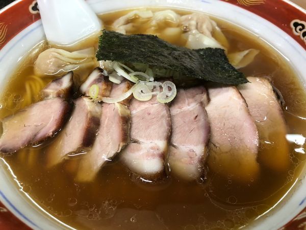 「チャーシューワンタンメン」@支那ソバ かづ屋の写真