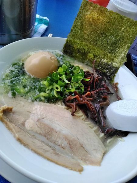 「ら〜めん味玉」@博多長浜ラーメン松村の写真