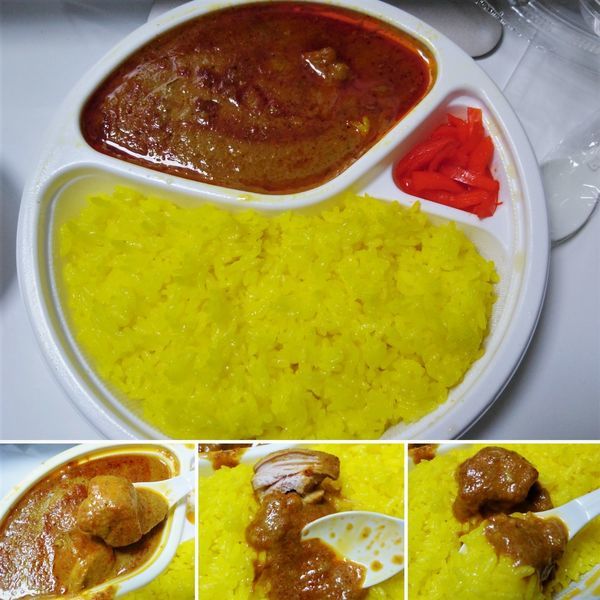 「チキンカレー(HOT)ライス　600円」@スルターン 御徒町店の写真