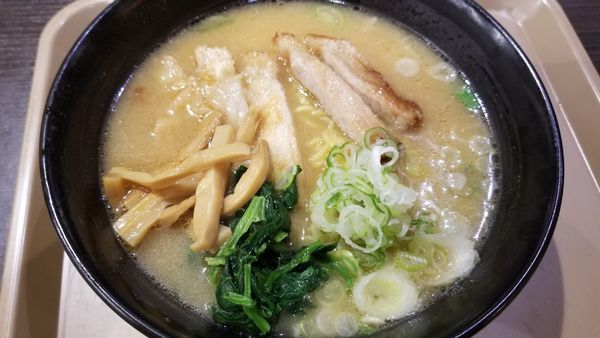 「DX豚骨味噌らぁめん」@フードコート山美湖の写真