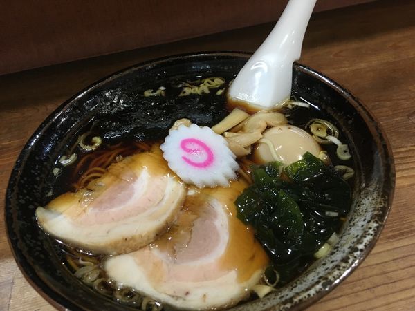 「特製たまりそば」@麺や田中の写真