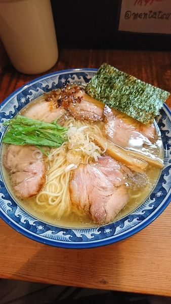 「塩チャーシュー麺（大盛）」@めん処 樹の写真