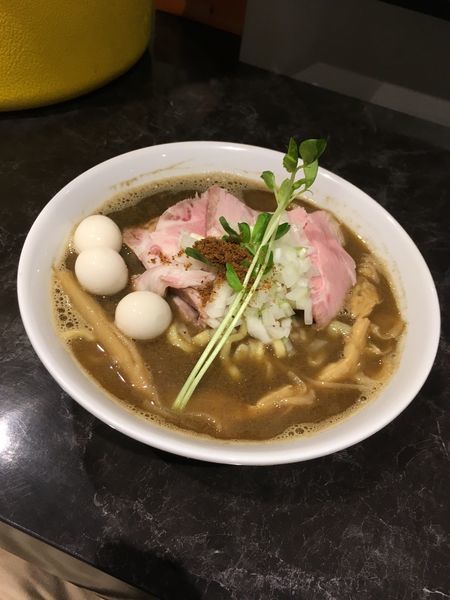 「ちょっと 濃い目な煮干しそば」@中華SOBA にぼ乃詩の写真