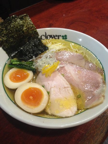 「特製塩らあめん 1000円」@らあめんCloverの写真