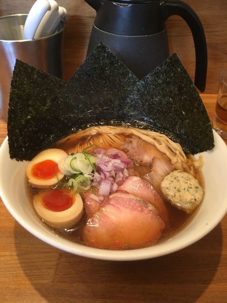 「特製煮干しそば（1030円）」@麺処 いち林の写真