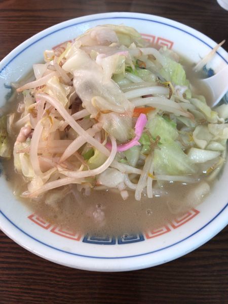 「長崎チャンポン(700円)+野菜増し(100円)」@長崎亭の写真