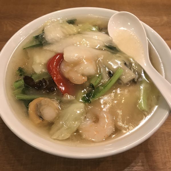 「海鮮野菜タンメン（￥680）※」@東京餃子軒 蒲田店の写真