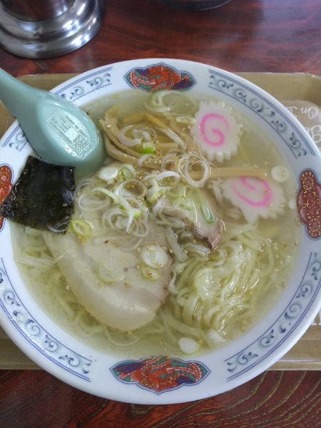「塩ラーメン 550円」@さのや そば店の写真