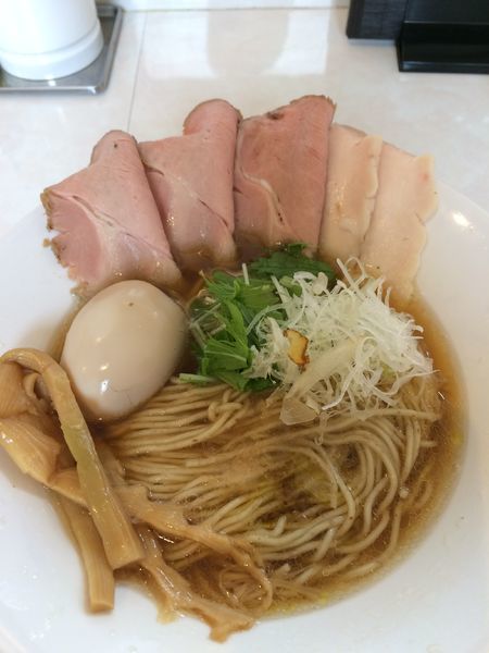 「特製醤油そば980円」@noodle kitchen KYOの写真