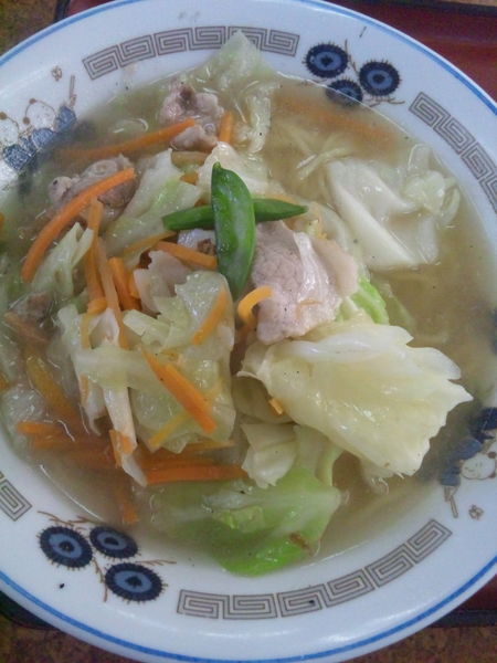 「タンメン520円」@山田うどん 久喜北店の写真