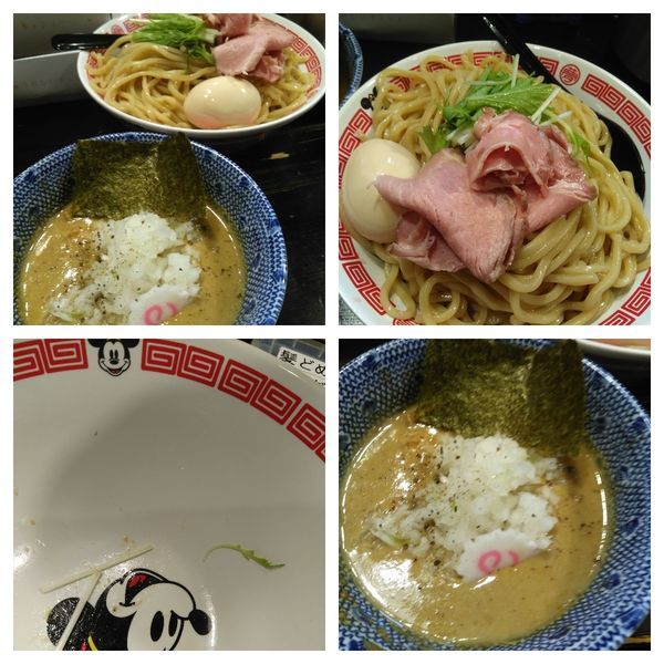 「【限定】濃厚鶏白湯塩つけ麺大盛り」@狼煙 〜NOROSHI〜の写真