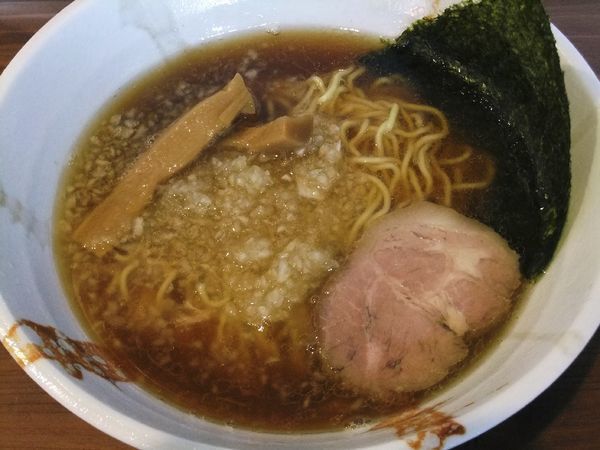 「ラーメン（600円）」@めん屋 とんぼの写真