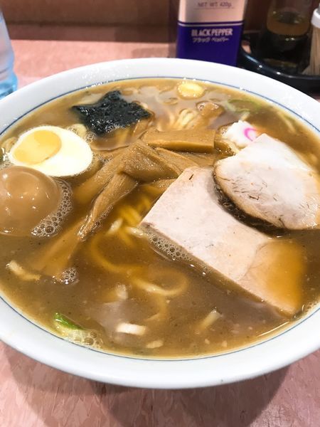 「中華そば(並)＋味玉  ¥810」@所沢大勝軒の写真
