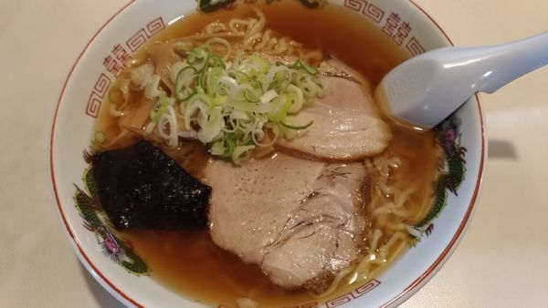 「細いぢぢれ中華そば」@めん処久太の写真