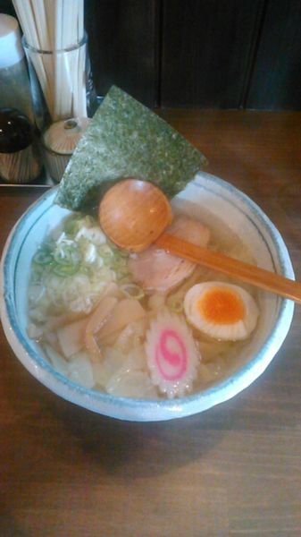 「帯塩　780円　ラーパス特典　50円引き」@元祖帯麺 梅田飯店の写真