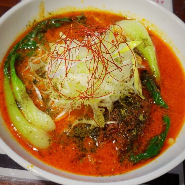 「【限定】担々麺（ちぢれ麺）８５０円」@麺や 千成の写真