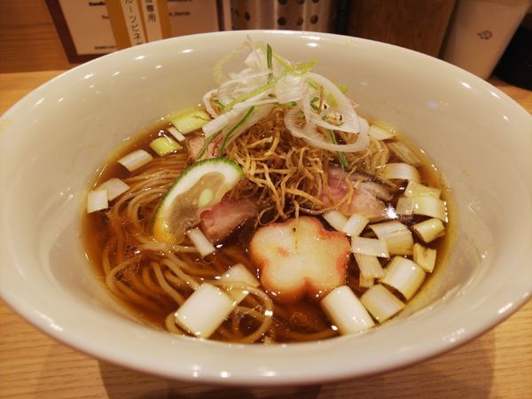 「京鴨出汁そば(醤油）900円」@Handicraft Worksの写真